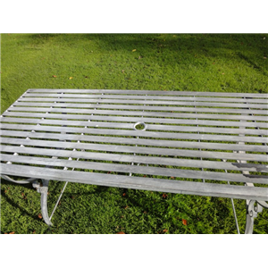 Regency Triple Bench Rectangular Table Set